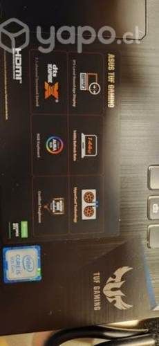 Asus tuf gaming modelo fx505G