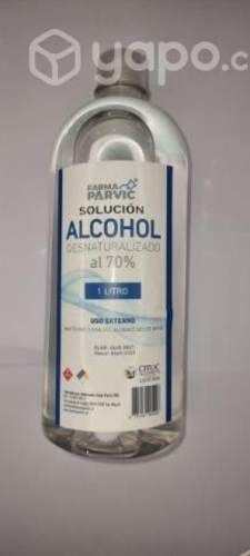 Remate de alcohol gel