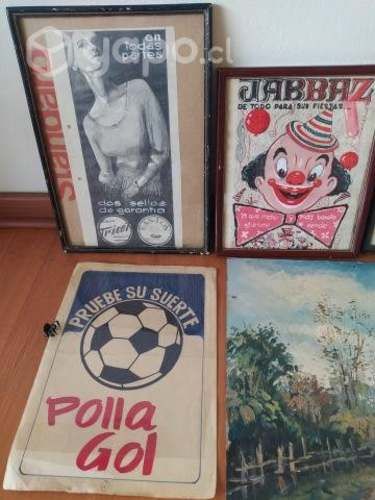 Antiguos esbozos, bosquejos y pinturas.