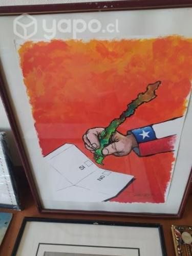 Antiguos esbozos, bosquejos y pinturas.