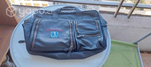 Bolso maletín cuero genuino americano