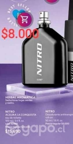 Perfume nitro de Cyzone