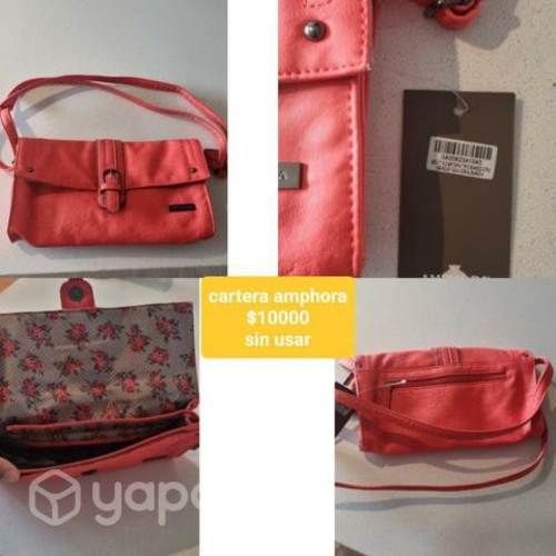 Cartera tipo bandolera Amphora