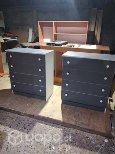 Cómodas 4 cajones nuevas