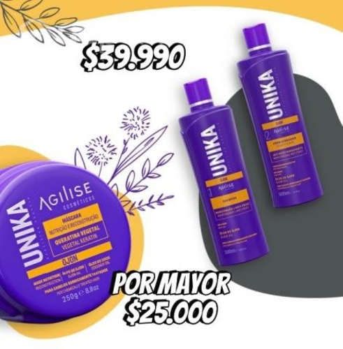 Kit Unika cabello liso