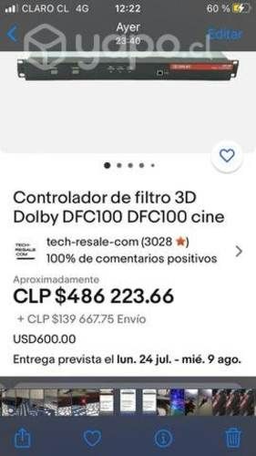 Equipo filter dolby