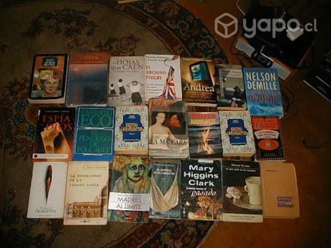 Libros novelas difernetes