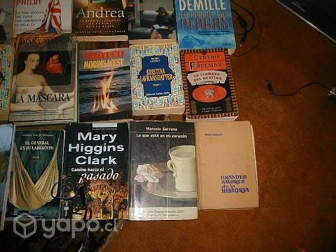 Libros novelas difernetes