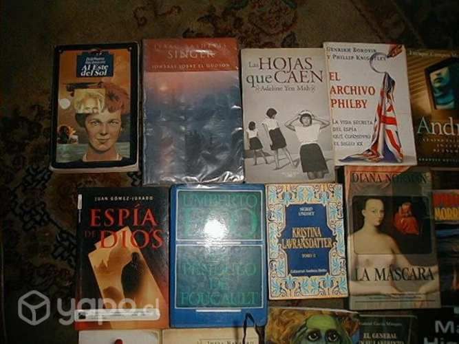 Libros novelas difernetes