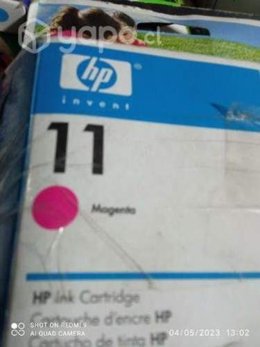 Tintas HP 11 colores originales