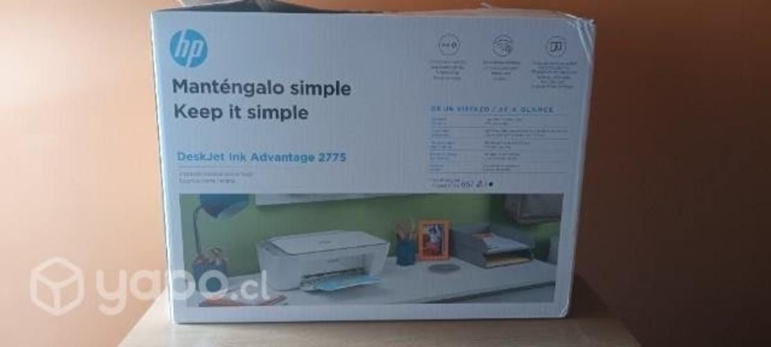 Impresora Hp Deskket ink advantage 2775