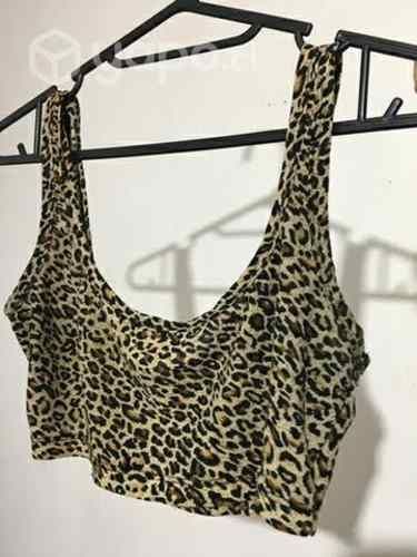 Top leopardo shein