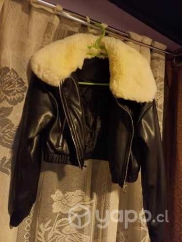 Chaqueta eco cuero