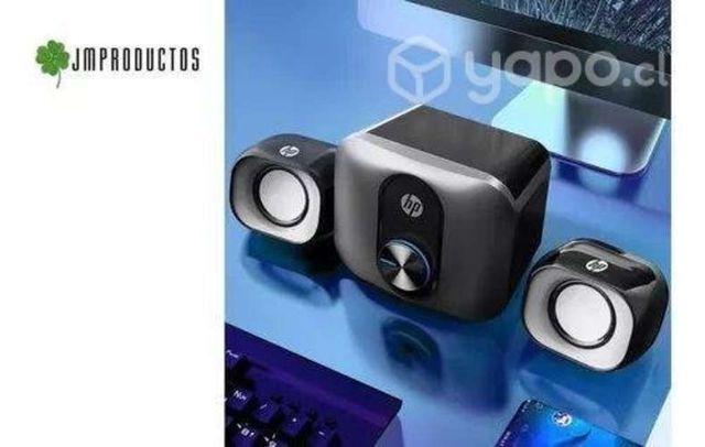 Mini Subwoofer Pc Multimedia Hp 2.1 Dhs-2111s