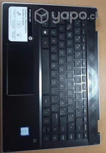 Carcasa base + teclado (HP PAVILION X360 CONVERT.)
