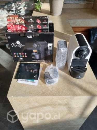 Cafetera Kalfu Nueva Incluye 20 Capsulas