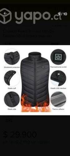 Parka térmica con calefacción