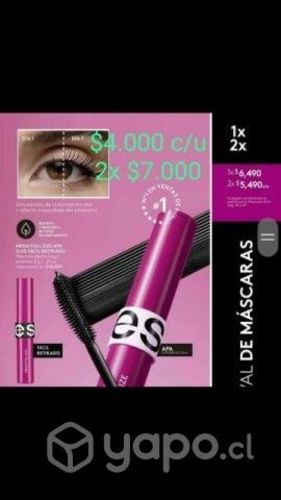 Mascara de pestañas mega full size esika