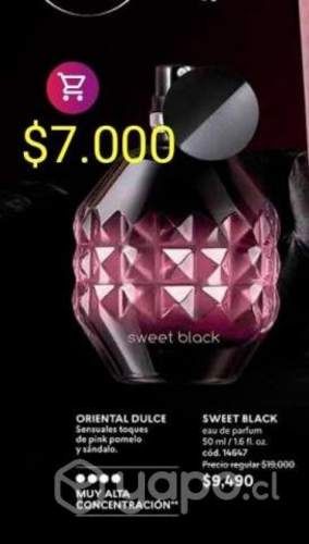 Perfume sweet black cyzone
