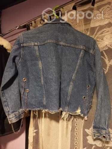 Chaqueta mezclilla