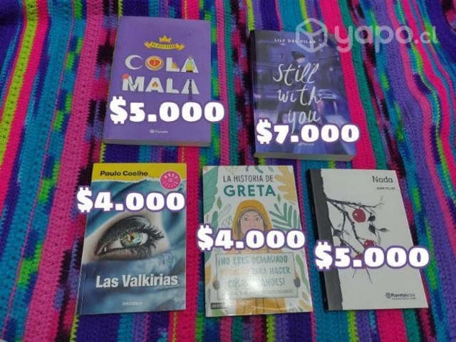 Libros originales en excelente estado