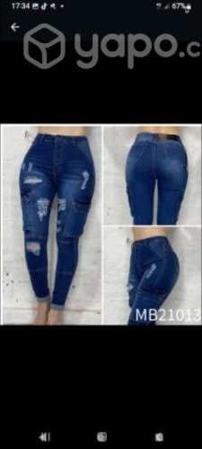 Hermosos jeans de mujer elásticados