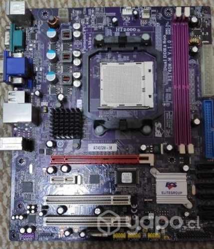 Placa madre para reparar A740GM-M