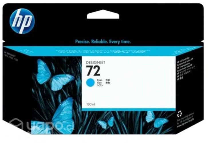 Tintas hp 72