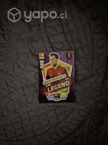 Sergio busquets leyend adrenalyn world qatar 2022