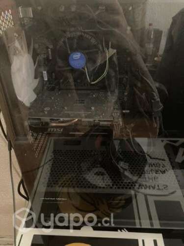 Pc gamer, teclado monitor y mouse