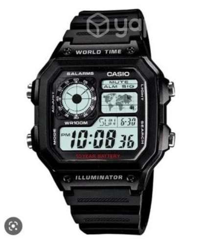 Reloj Casio horas del mundo
