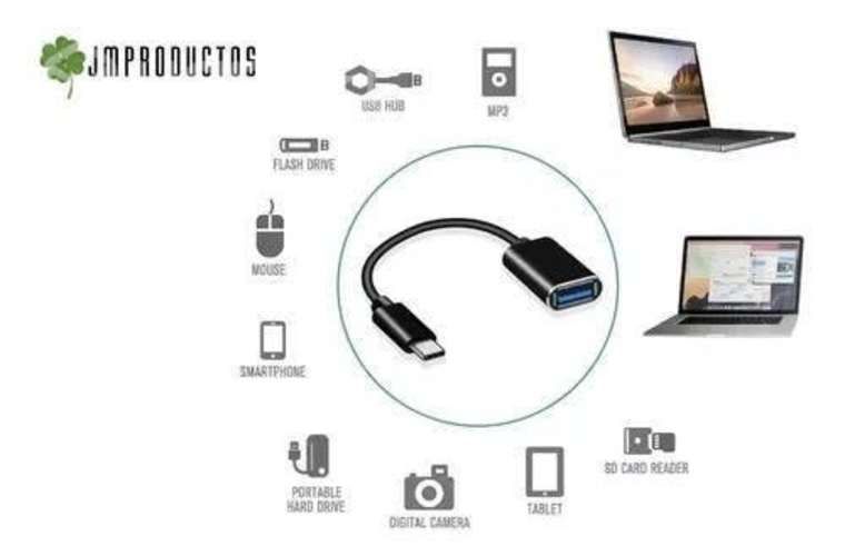 Adaptador Type C A Usb Otg Usb Telefonos Tablet
