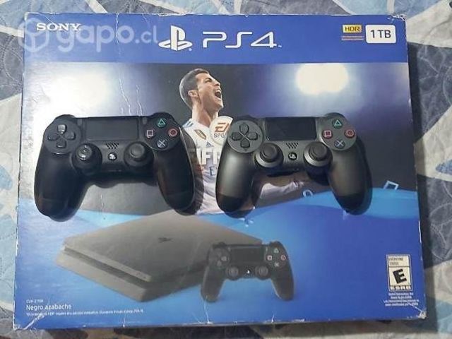 Playstation4 slim 1Tera+5 juegos
