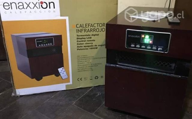 Estufa infrarroja eléctrica de 1800W