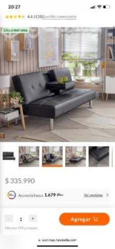 Futón 3 funciones deco industrial