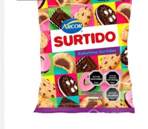 Galletas ARCOR surtidas 400 gr