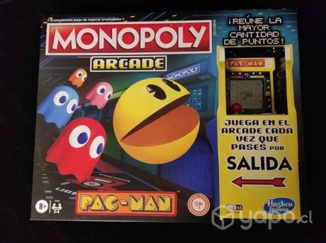 Monopoly pacman arcade sellado