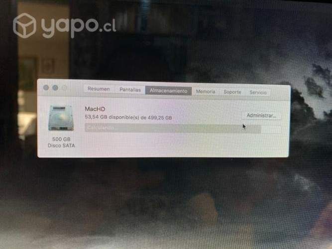 IMac 21,5 Intel core2 duo 3,06 gb 2009 7gb 500gb