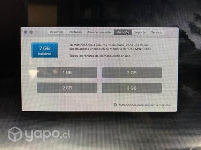 IMac 21,5 Intel core2 duo 3,06 gb 2009 7gb 500gb