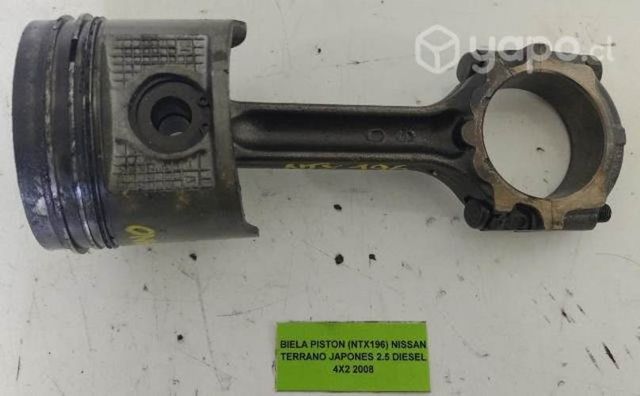 Biela Pistón (NTX196) Nissan Terrano Japonés 2.5