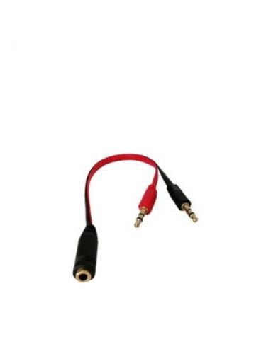 Splitter Adaptador Jack 3.5mm Divisor De Audio y M