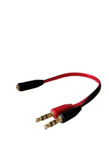 Splitter Adaptador Jack 3.5mm Divisor De Audio y M