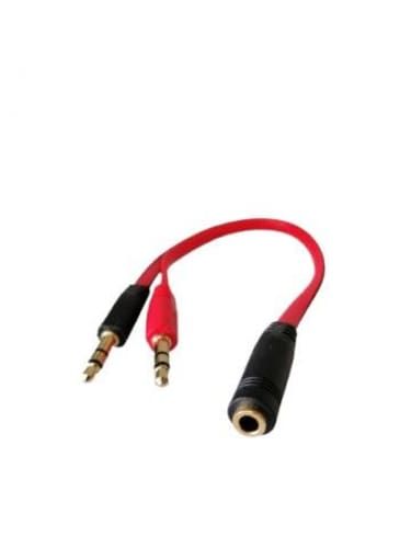 Splitter Adaptador Jack 3.5mm Divisor De Audio y M