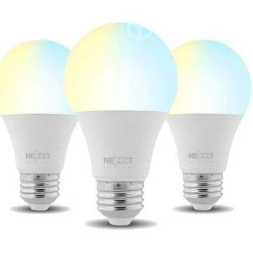 Nexxt home ampolleta inteligente blanca 3 unidades