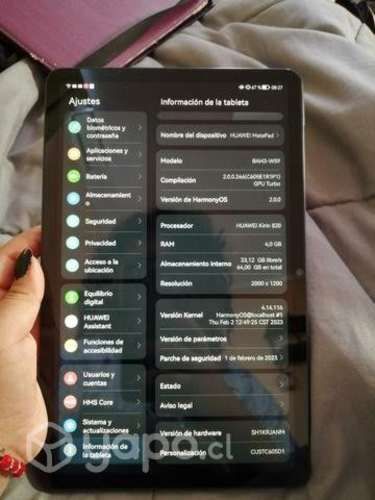 Tableta huawei con servicios de google