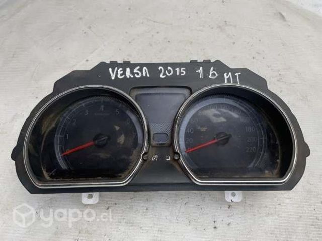 Sinóptico Nissan Versa 1.6 MT 2015