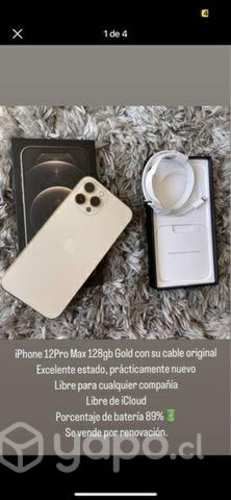 IPhone 12pro max 128gb Gold