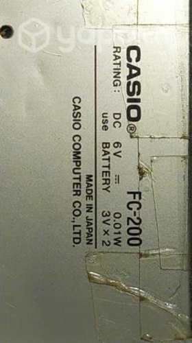 Casio financial consultant fc-200