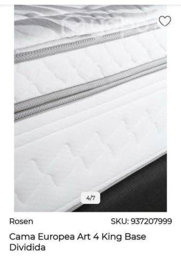 Cama king art 4 rosen