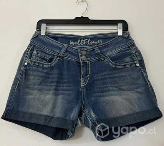Short Elasticado Marca Wall Flawer Talla 40